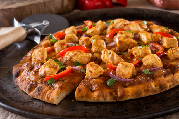 crispy chicken pizza