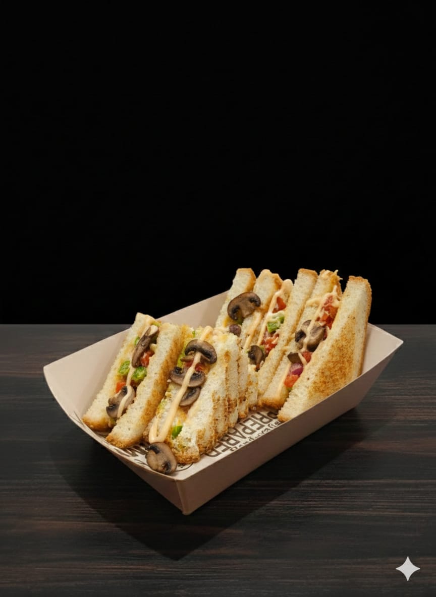 mushroom sandwich